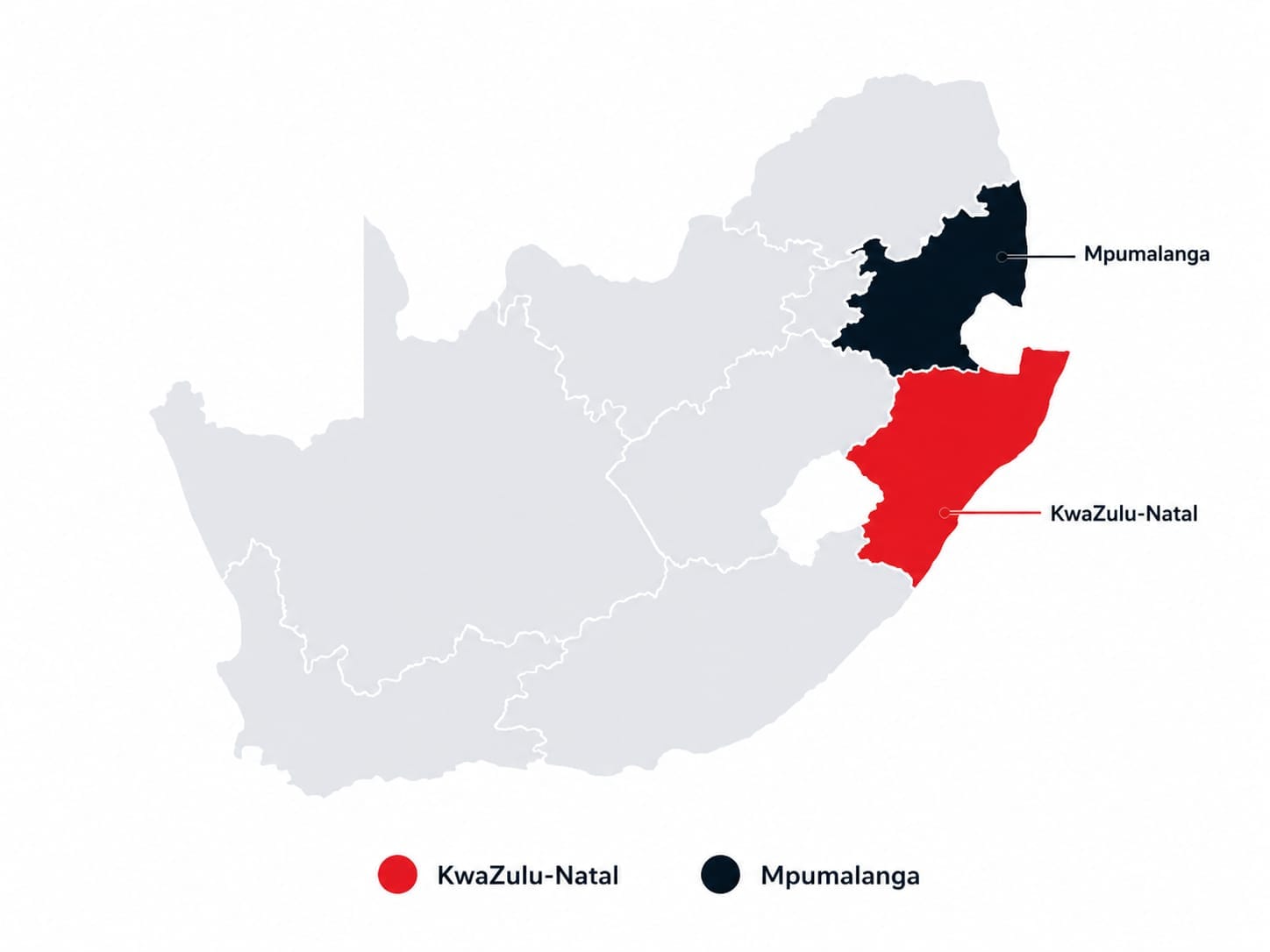 Snesenzo Security coverage areas: KwaZulu-Natal and Mpumalanga